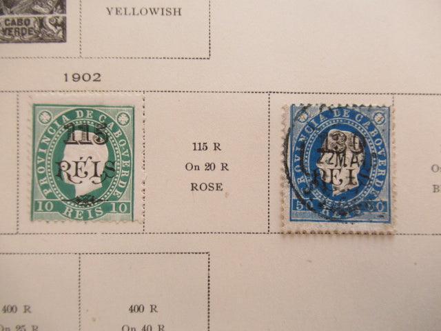 Cap-vert - Collection avancée de timbres - Timbres-Et-Passion