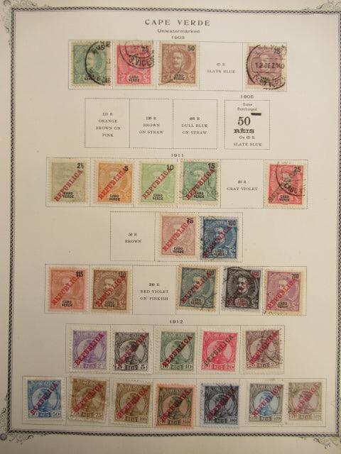 Cap-vert - Collection avancée de timbres - Timbres-Et-Passion