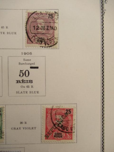 Cap-vert - Collection avancée de timbres - Timbres-Et-Passion