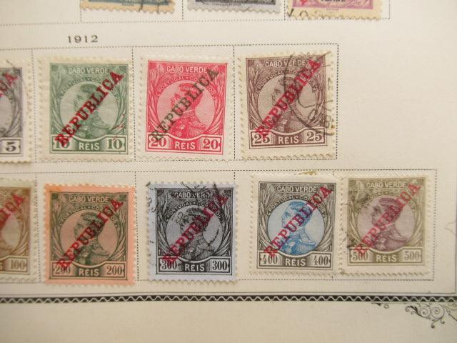 Cap-vert - Collection avancée de timbres - Timbres-Et-Passion