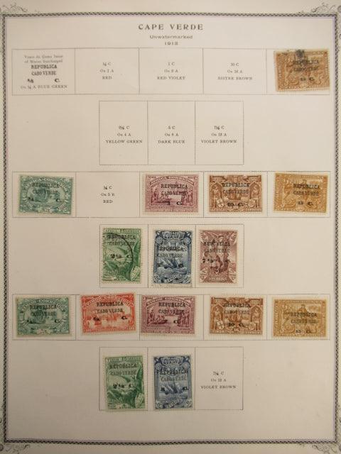 Cap-vert - Collection avancée de timbres - Timbres-Et-Passion