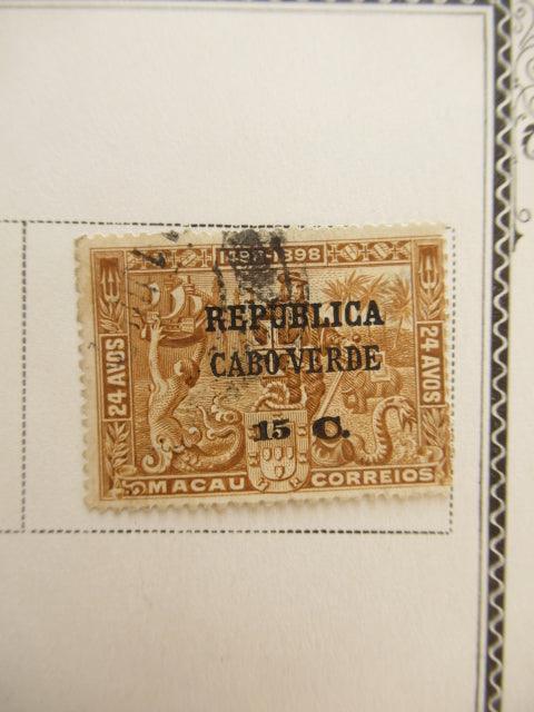 Cap-vert - Collection avancée de timbres - Timbres-Et-Passion