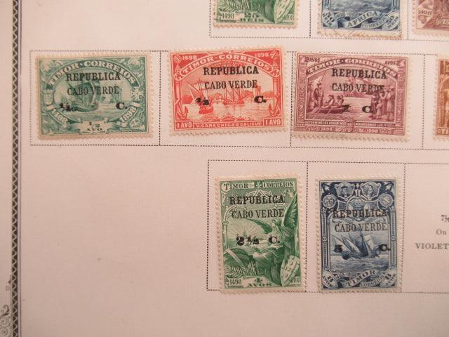Cap-vert - Collection avancée de timbres - Timbres-Et-Passion