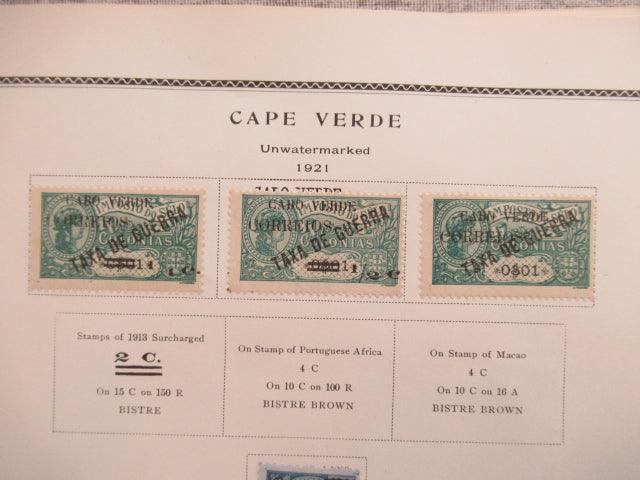 Cap-vert - Collection avancée de timbres - Timbres-Et-Passion