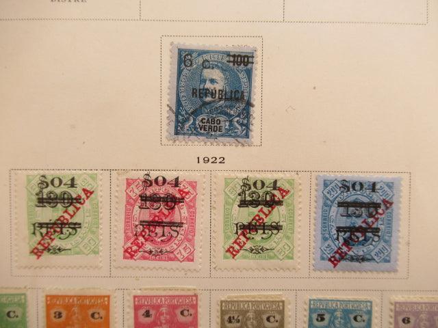 Cap-vert - Collection avancée de timbres - Timbres-Et-Passion