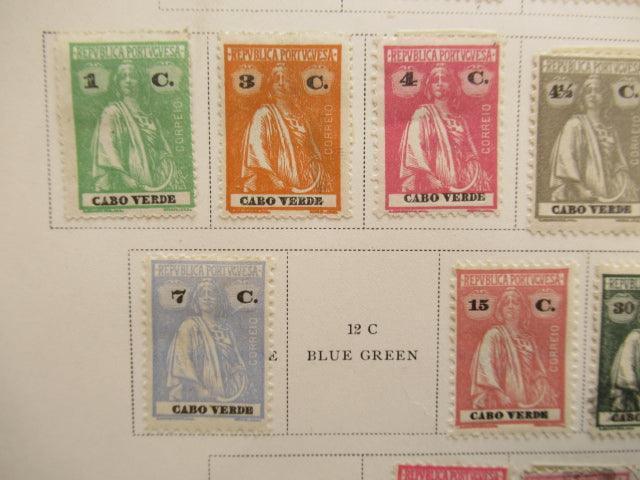 Cap-vert - Collection avancée de timbres - Timbres-Et-Passion
