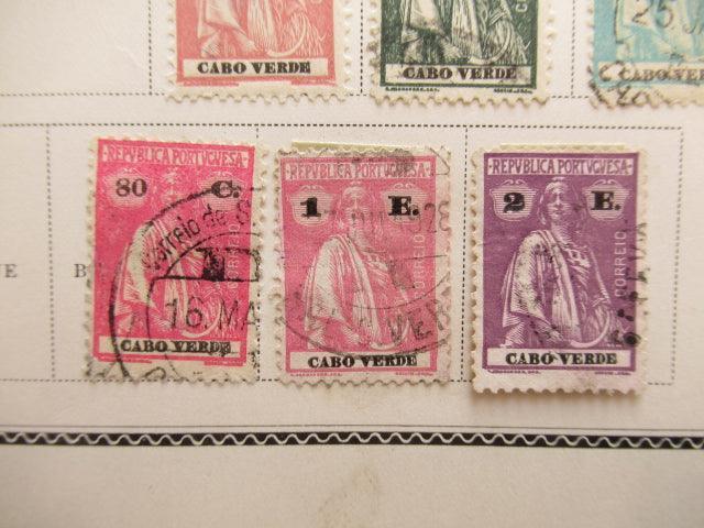Cap-vert - Collection avancée de timbres - Timbres-Et-Passion