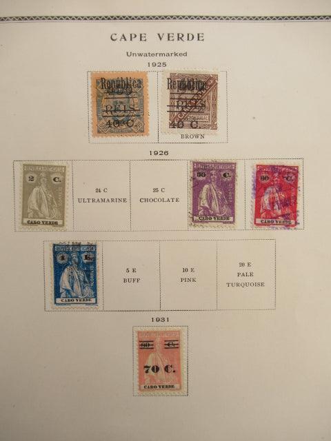 Cap-vert - Collection avancée de timbres - Timbres-Et-Passion