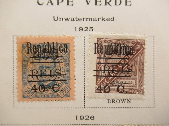 Cap-vert - Collection avancée de timbres - Timbres-Et-Passion