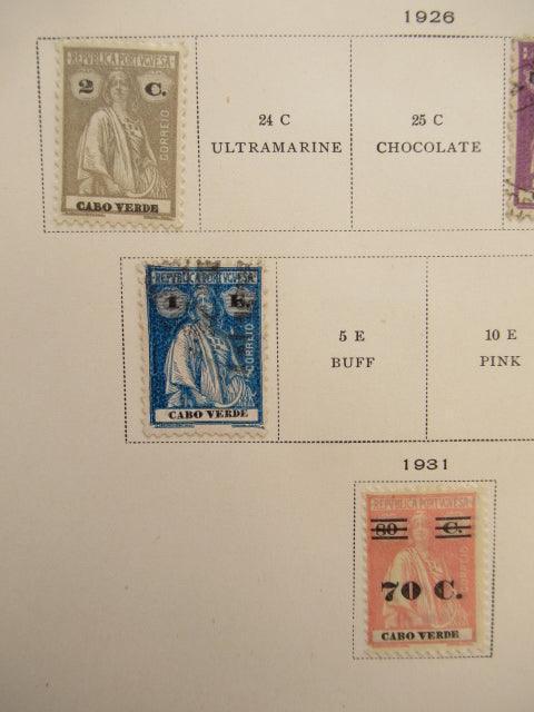 Cap-vert - Collection avancée de timbres - Timbres-Et-Passion