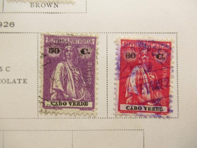 Cap-vert - Collection avancée de timbres - Timbres-Et-Passion