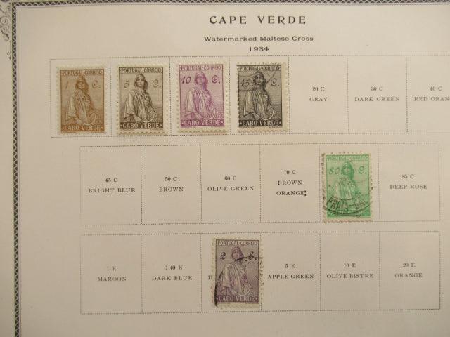 Cap-vert - Collection avancée de timbres - Timbres-Et-Passion