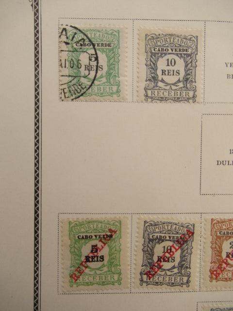 Cap-vert - Collection avancée de timbres - Timbres-Et-Passion