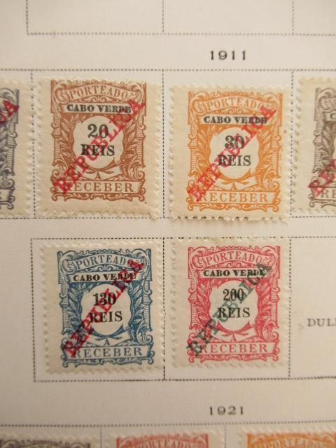 Cap-vert - Collection avancée de timbres - Timbres-Et-Passion
