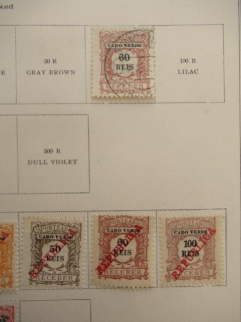 Cap-vert - Collection avancée de timbres - Timbres-Et-Passion