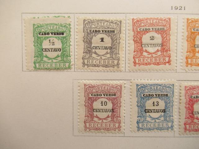 Cap-vert - Collection avancée de timbres - Timbres-Et-Passion