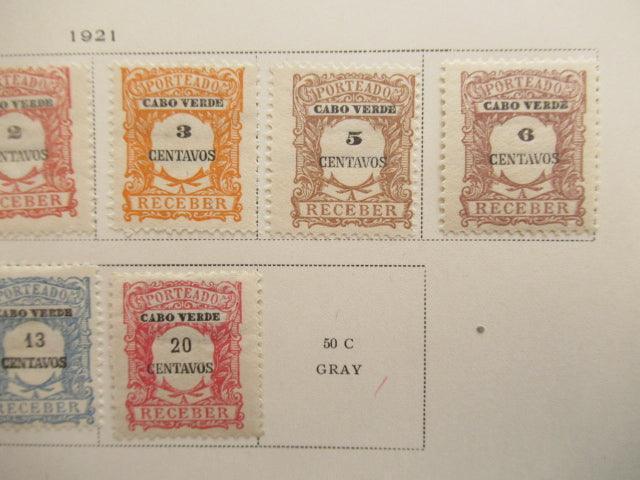 Cap-vert - Collection avancée de timbres - Timbres-Et-Passion