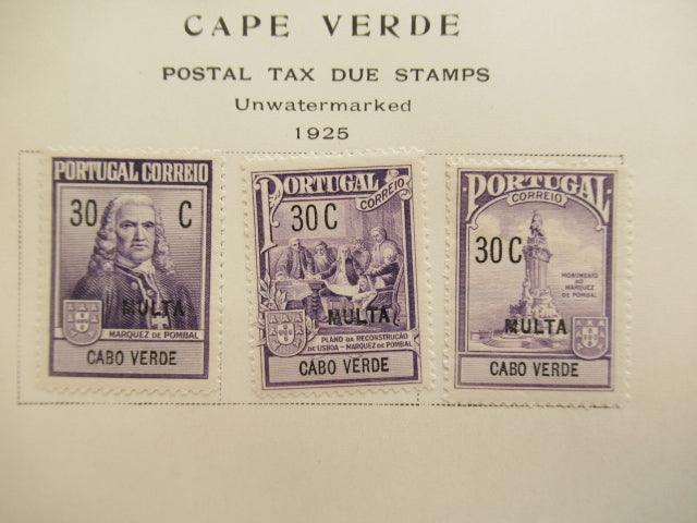 Cap-vert - Collection avancée de timbres - Timbres-Et-Passion