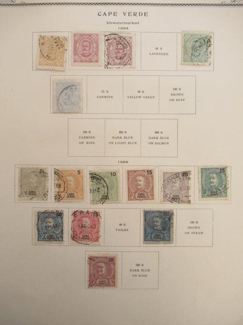 Cap-vert - Collection avancée de timbres - Timbres-Et-Passion