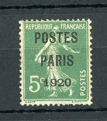 France 1920 - Signé Calves - Yvert Préo n°24 - Timbres-Et-Passion