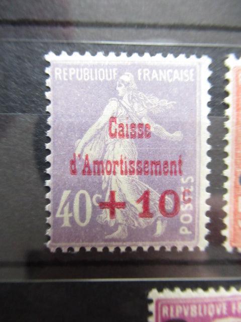 France 1928 - Caisse d'amortissement, série complète - Yvert n°249/251 - Timbres-Et-Passion