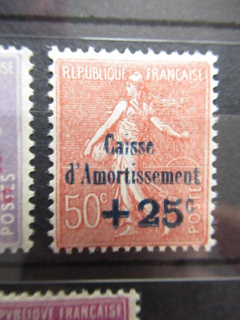 France 1928 - Caisse d'amortissement, série complète - Yvert n°249/251 - Timbres-Et-Passion