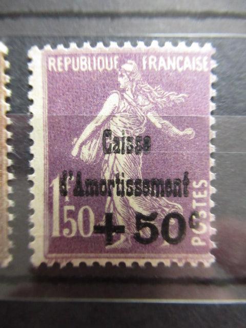 France 1930 - Caisse d'amortissement - Yvert n°267/268 - Timbres-Et-Passion