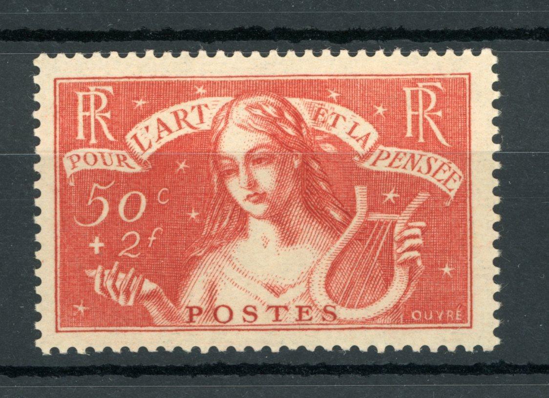 France 1935 - Qualité Luxe sans charnière, Art et Pensée - Yvert n°308 - Timbres-Et-Passion