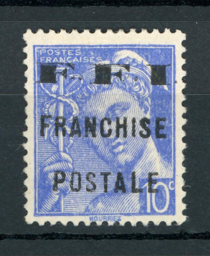 France 1944 - Signé Calves, libération de Mauriac - Mayer n°1M - Timbres-Et-Passion