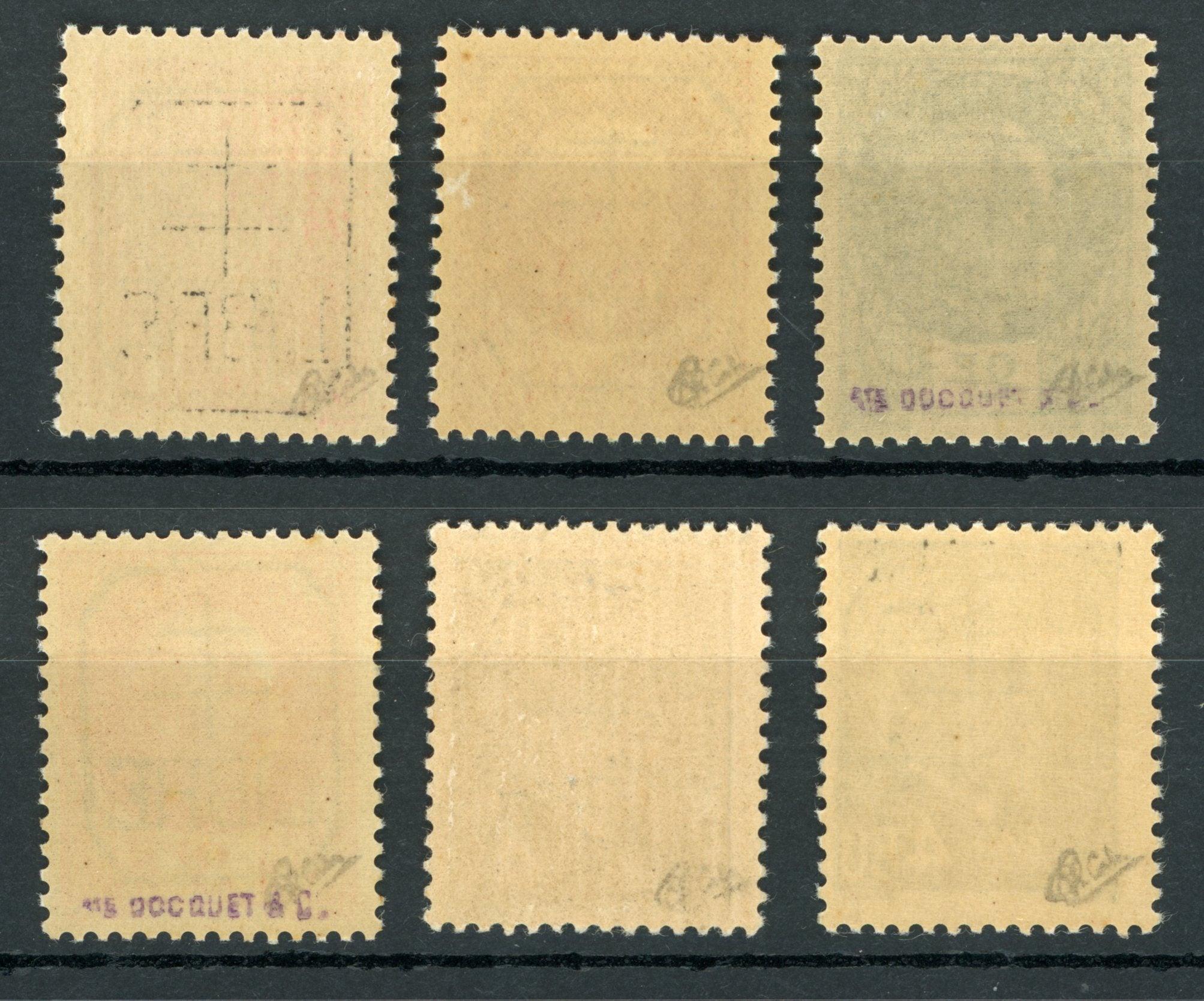 France 1944 - Signé Calves, libération de Measnes - Mayer n°1/6 - Timbres-Et-Passion