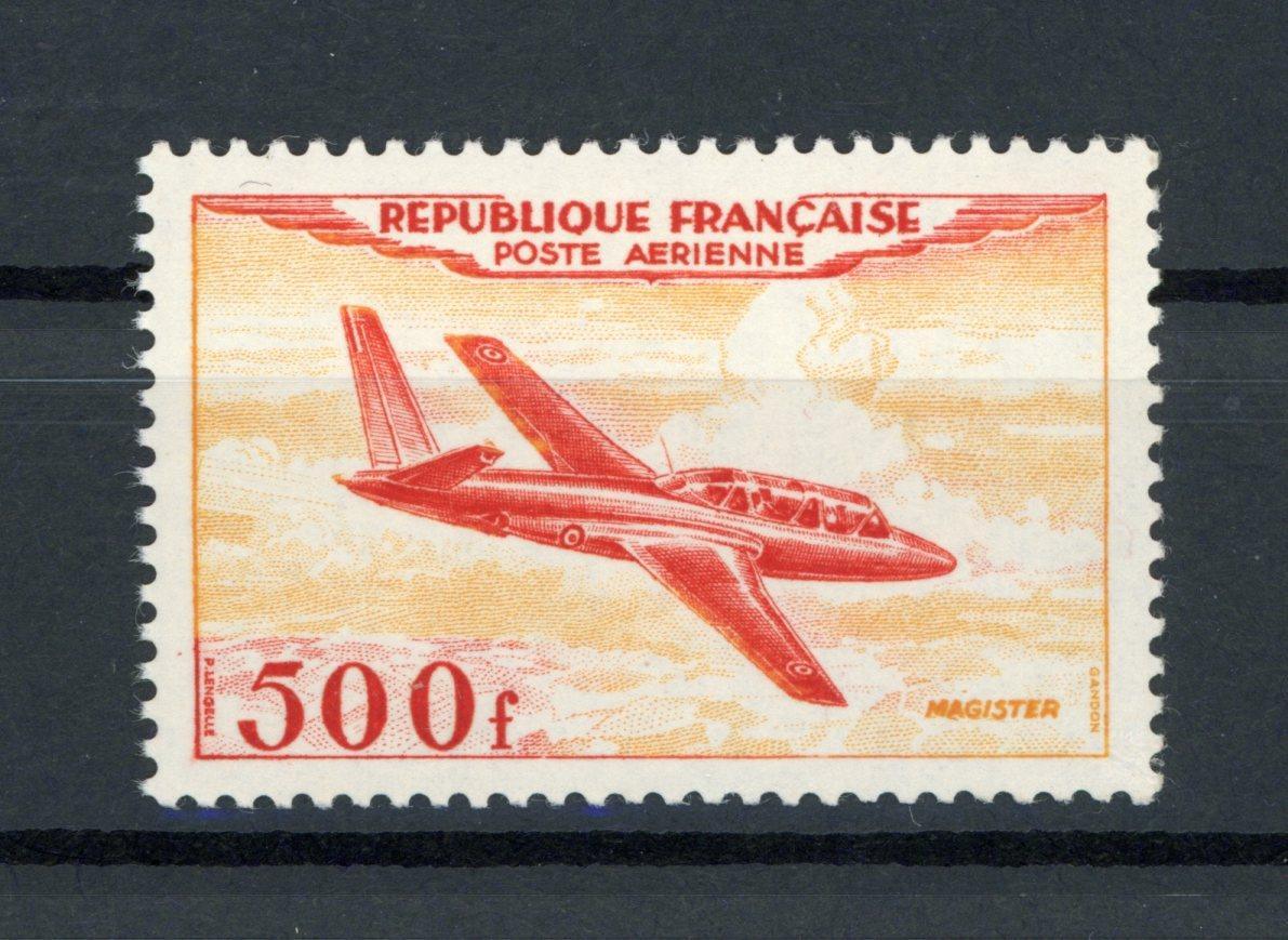 France 1954 - Qualité Luxe, poste aérienne 500Frs "Magister" - Yvert PA n°32 - Timbres-Et-Passion