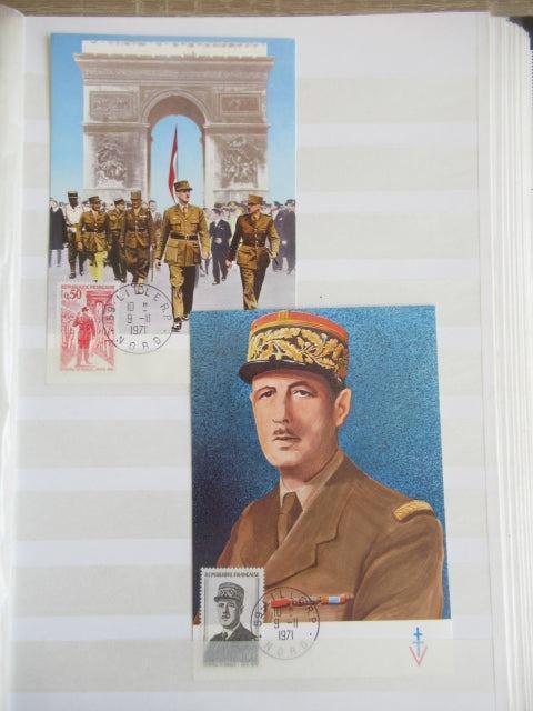 France - Importante Thématique sur le General De Gaulle - Timbres-Et-Passion