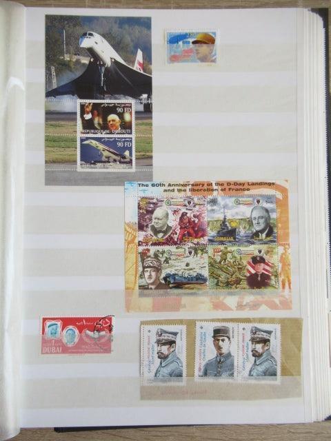 France - Importante Thématique sur le General De Gaulle - Timbres-Et-Passion