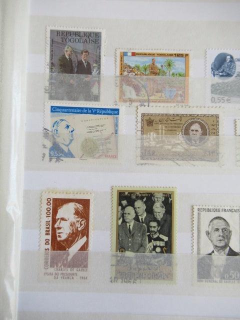 France - Importante Thématique sur le General De Gaulle - Timbres-Et-Passion