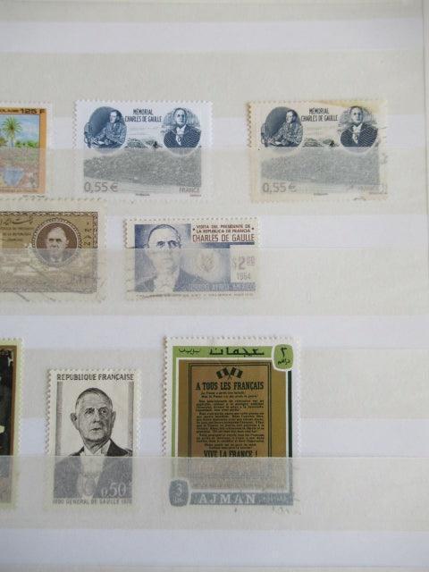 France - Importante Thématique sur le General De Gaulle - Timbres-Et-Passion