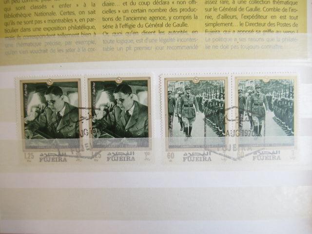 France - Importante Thématique sur le General De Gaulle - Timbres-Et-Passion