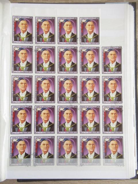 France - Importante Thématique sur le General De Gaulle - Timbres-Et-Passion