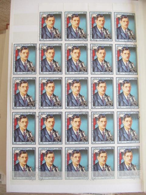 France - Importante Thématique sur le General De Gaulle - Timbres-Et-Passion