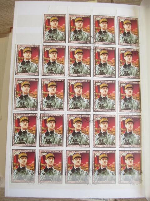 France - Importante Thématique sur le General De Gaulle - Timbres-Et-Passion