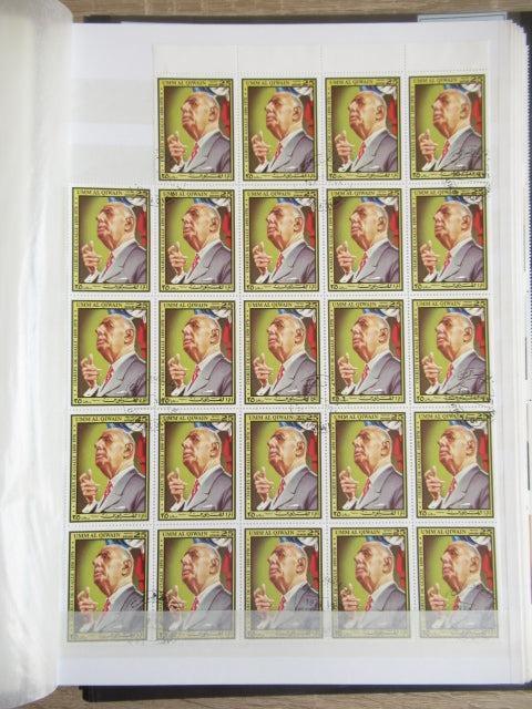 France - Importante Thématique sur le General De Gaulle - Timbres-Et-Passion