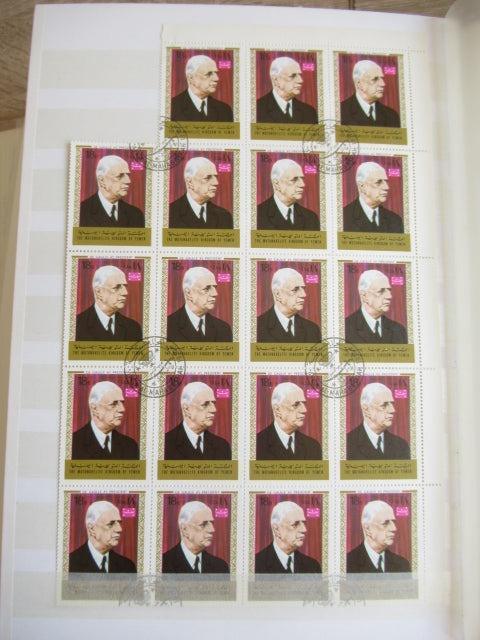 France - Importante Thématique sur le General De Gaulle - Timbres-Et-Passion