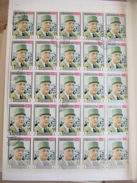 France - Importante Thématique sur le General De Gaulle - Timbres-Et-Passion