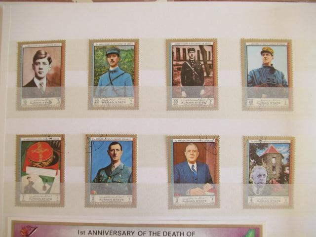 France - Importante Thématique sur le General De Gaulle - Timbres-Et-Passion