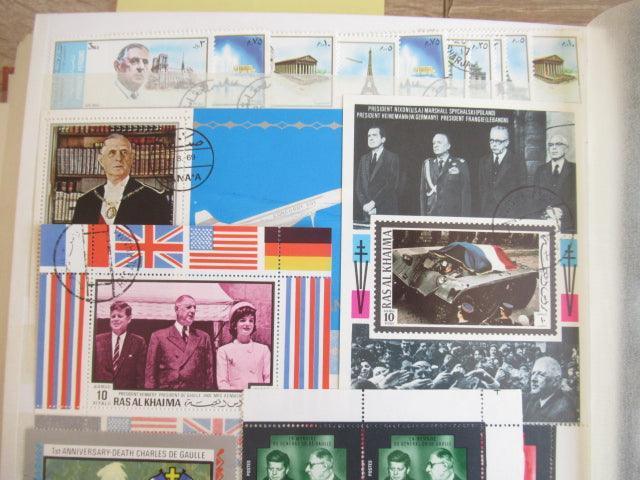 France - Importante Thématique sur le General De Gaulle - Timbres-Et-Passion