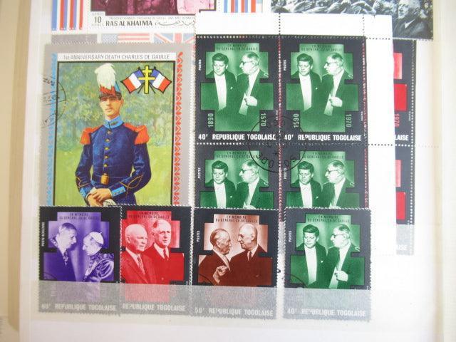 France - Importante Thématique sur le General De Gaulle - Timbres-Et-Passion