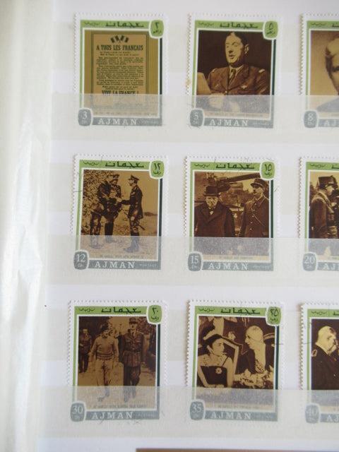 France - Importante Thématique sur le General De Gaulle - Timbres-Et-Passion