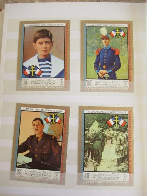 France - Importante Thématique sur le General De Gaulle - Timbres-Et-Passion