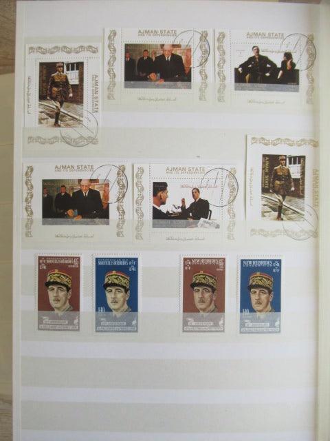 France - Importante Thématique sur le General De Gaulle - Timbres-Et-Passion