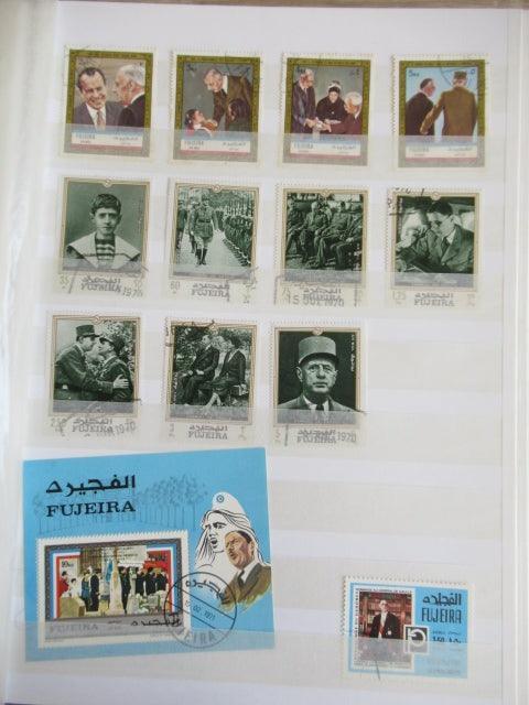 France - Importante Thématique sur le General De Gaulle - Timbres-Et-Passion