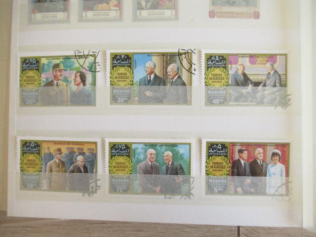 France - Importante Thématique sur le General De Gaulle - Timbres-Et-Passion